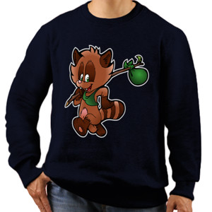 Jaket Sweater Rakun Berkelana