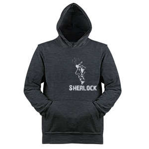 Jaket Hoodie Sherlock Siluet