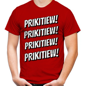 Kaos PRIKITIEW! (Bisa diedit / customize)