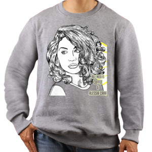 Jaket Sweater Alessia Cara drawing 