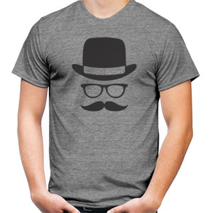 Kaos man with mustache