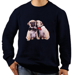 Jaket Sweater Couple Sweet Dog