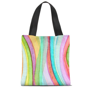 Tas Tote Fullprint Tote bag motif full color 