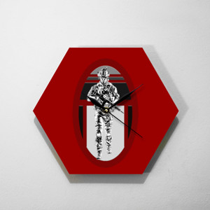 Jam Dinding Prajurit