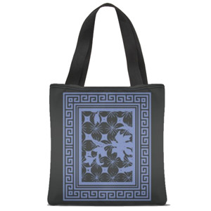 Tas Tote Fullprint BATIK 2TONE 6