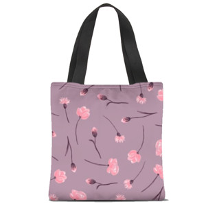 Tas Tote Fullprint flower 6