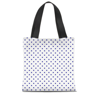Tas Tote Fullprint Azuli Dot Tote