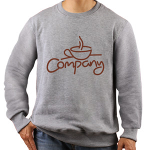Jaket Sweater KAOS DISTRO COMPANY COFFEE
