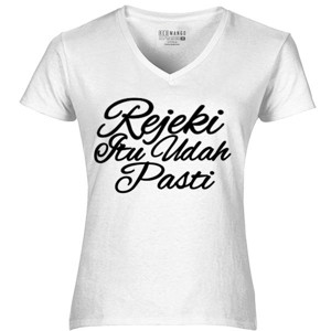 Kaos rejeki itu udah pasti