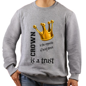 Jaket Sweater Crown is a trust