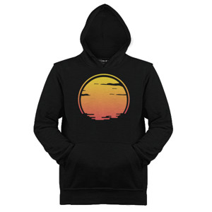 Jaket Hoodie Sunset and cloud
