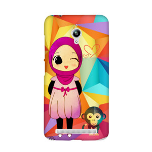 Hijab Cartoon 5 Casing HP