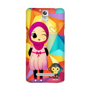 Hijab Cartoon 5 Casing HP