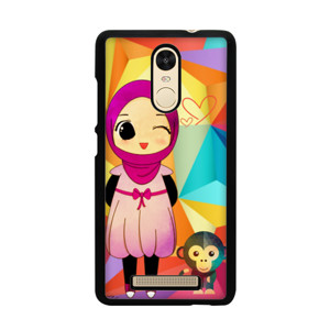 Hijab Cartoon 5 Casing HP