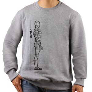 Jaket Sweater Human?