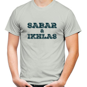 Kaos SABAR DAN IKHLAS