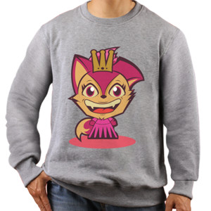 Jaket Sweater Distro Queen Fox
