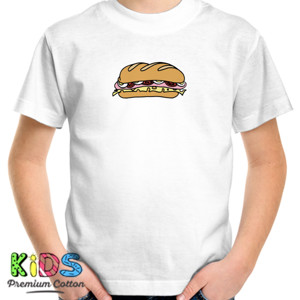 Kaos Kaos Anak Gambar Makanan