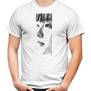 Kaos 2.front_Beauty_woman_sket_pencil_white_hery