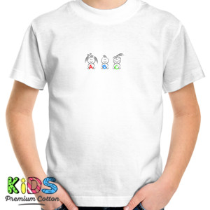 Kaos Kaos Anak Gambar ABC