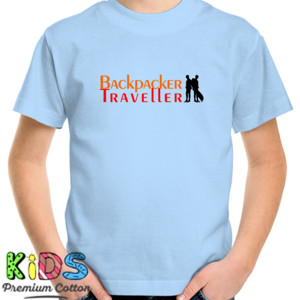 Kaos BT-091022001 Backpacker Traveler Red Mango Premium