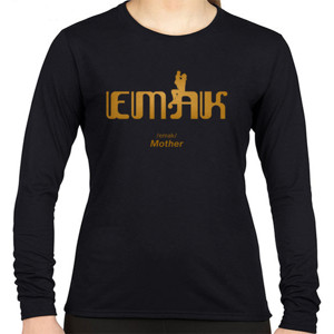 Kaos Long-sleeved women t-shirts “Emak” it means Mother
