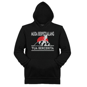 Jaket Hoodie Pendaki Gunung Hobi Panjat Gunung hiking