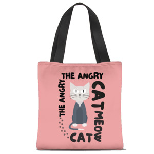 Tas Tote Fullprint The Cat Meow Meow