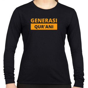 Kaos Generasi Qurani Black/Yellow