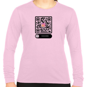 Kaos Kaos QR CODE (Maaf anda kena prank) Bisa custom