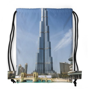 Tas Serut Fullprint Gedung pencakar langit 