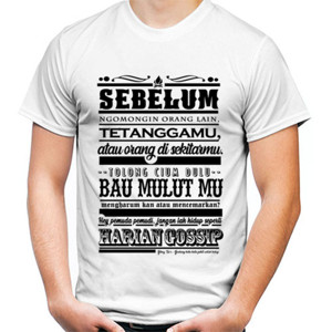 Kaos KAOS-ANTI GHIBAH