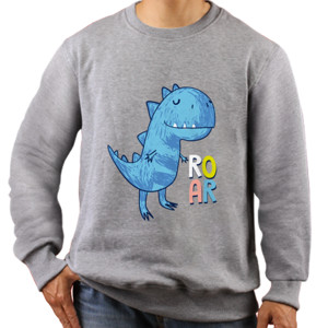 Jaket Sweater Dino Roar