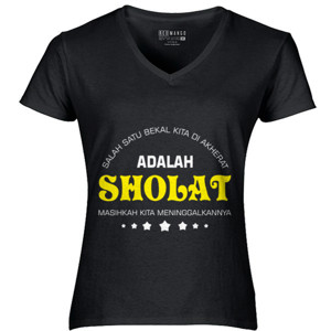 Kaos Keutamaan sholat 