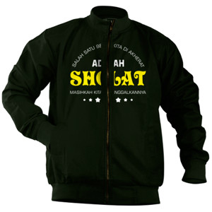 Jaket Bomber Keutamaan sholat 