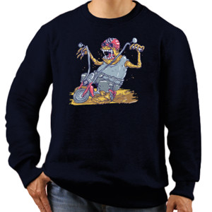 Jaket Sweater Dirty Monster On Bike