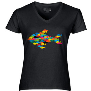 Kaos Rainbow Fish