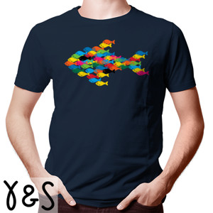 Kaos Rainbow Fish
