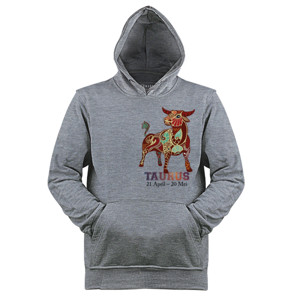 Jaket Hoodie zodiak - taurus