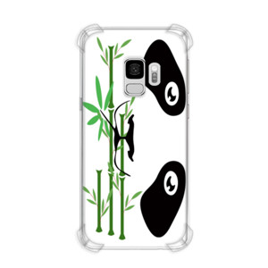Casing HP Giant panda eating bamboo