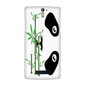 Giant panda eating bamboo Casing HP
