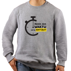 Jaket Sweater Tshirt Dakwah- Masih Ada waktu untu bertobat