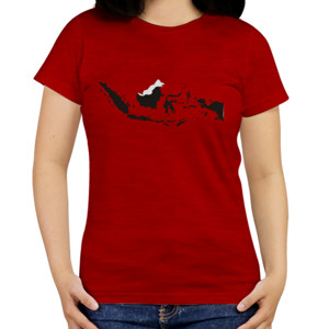 Kaos Kaos Peta indonesia