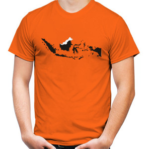 Kaos Kaos Peta indonesia
