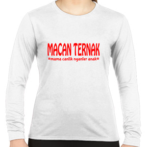 Kaos Tshirt cewek macan ternak