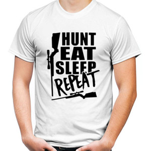 Kaos Distro Hunt Eat Sleep