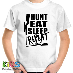 Kaos Distro Hunt Eat Sleep