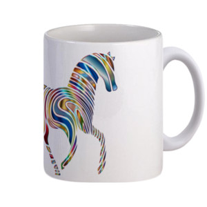 Mug Kuda - Dekoratif