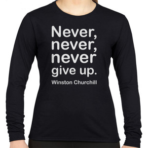 Kaos Never give up