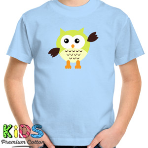 Kaos Kaos Anak Gambar Owl